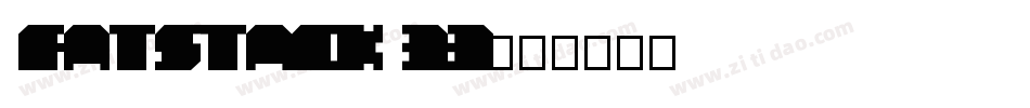 FatStack BB字体转换